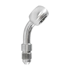 Adapter, Banjo 45° M11.5 » -4 AN JIC Male, SS